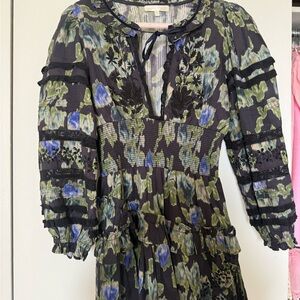 LoveShackFancy Clarkie Mini Dress